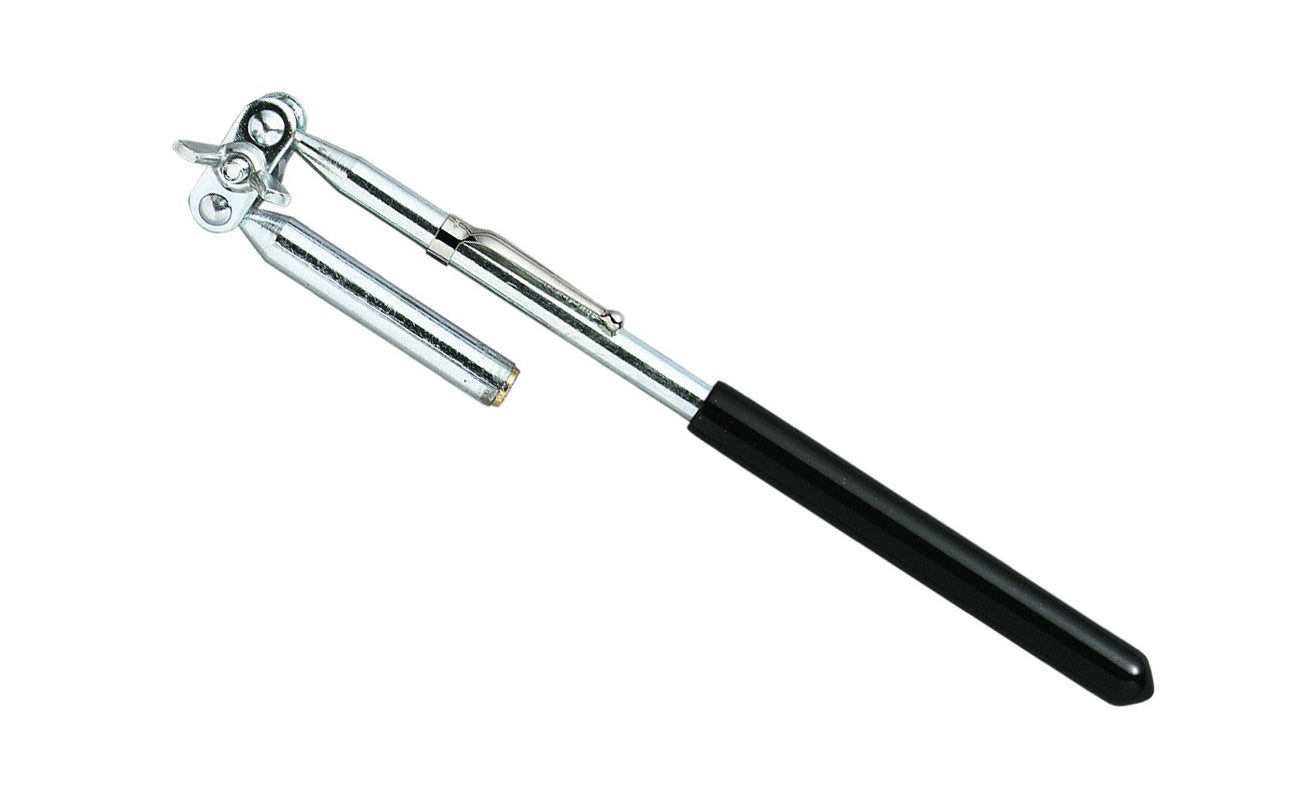 Magnetic Pickup - 2 LB Pull - General Tools Model No. 392 ~ Magnetic Pickup with Locking Pivot Joint is ideal for retrieving screws, nuts, tools, small steel or iron parts around corners, hard-to-reach places