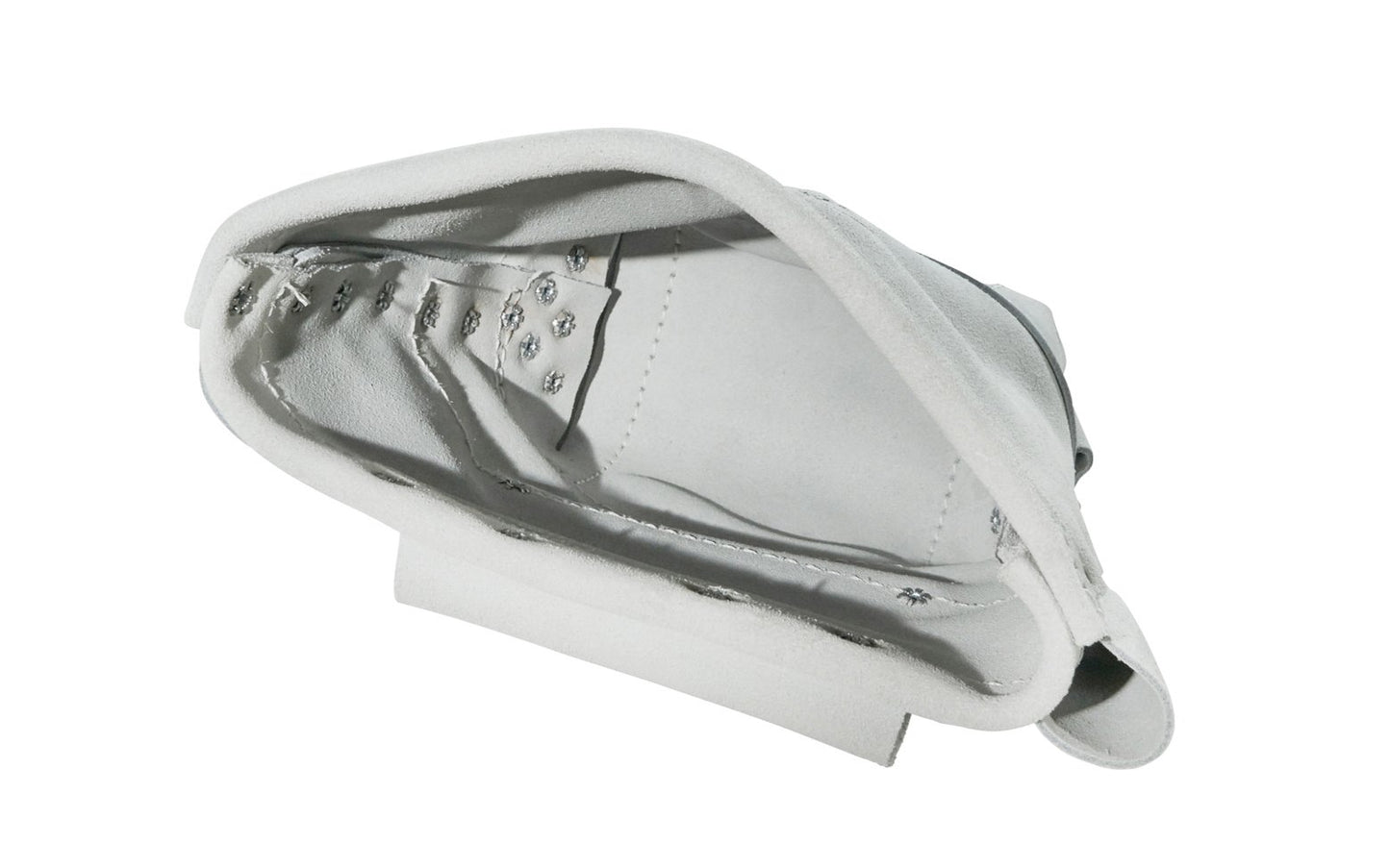 Klein Tools - Made in USA ~ 5416L - Stitched & riveted for added strength - Klein Leather Pouch - Klein Leather Bag - Storage for pliers, wrenches, & tools - Bolt bag with bull-pin loop on each side - Double Leather bottom for added durability - 092644553769 - Tunnel loop belt - Fits on belts up to 3" wide - 10" deep - 10" x 9" x 5"