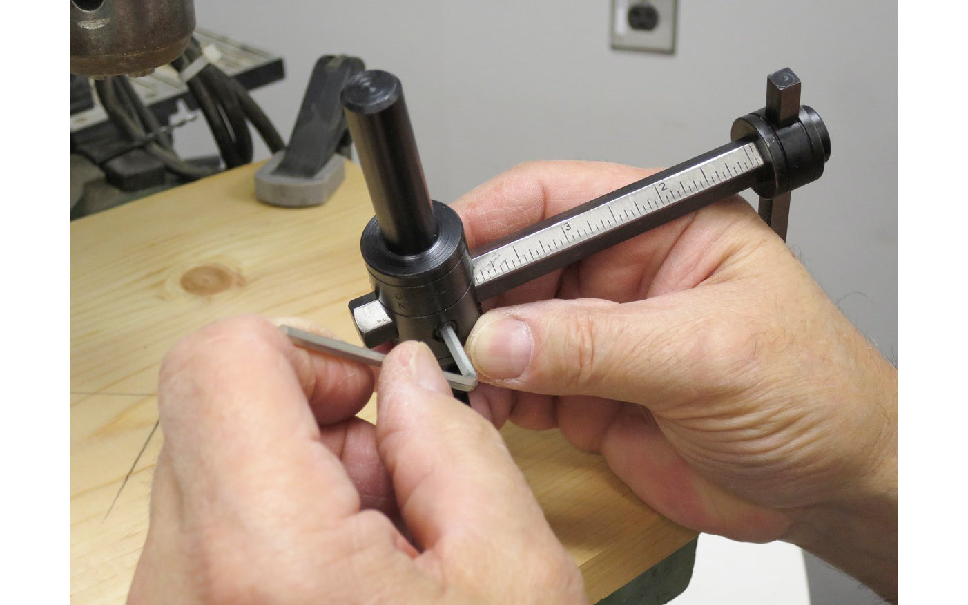 Heavy Duty Adjustable Circle Cutter ~ Cuts 1-3/4" to 8" Diameter Hole - Model No. 55 ~ For cutting sheet metal, brass, copper, soft steel, aluminum, plastic, wood & composite materials