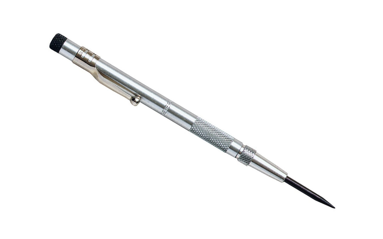 General Tools Pocket Automatic Center Punch ~ Model No. 87 - For center marking, punching, staking, & starting screw & drilling holes ~ 038728311085