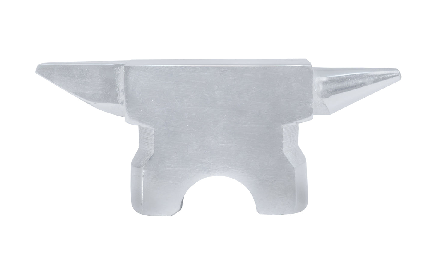 Forged Steel Double-Horned Polished Anvil - 1 lb - 420 grams ~ 4-1/2" Long x 1-3/4" Wide x 1-1/8" High - jeweler's anvil is good for silversmiths & jewelers. Use this anvil for flattening, shaping, forming, bending, repairing, & great for detail wire work as well