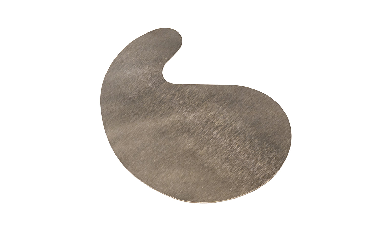 Kunz Swan Neck "Gooseneck" Cabinet Scraper ~ "Schwanenhalsziehklinge" ~ Quality carbon steel blade ~.030" thick moderate stiffness ~ Excellent for contoured surfaces ~ Kunz Model 119