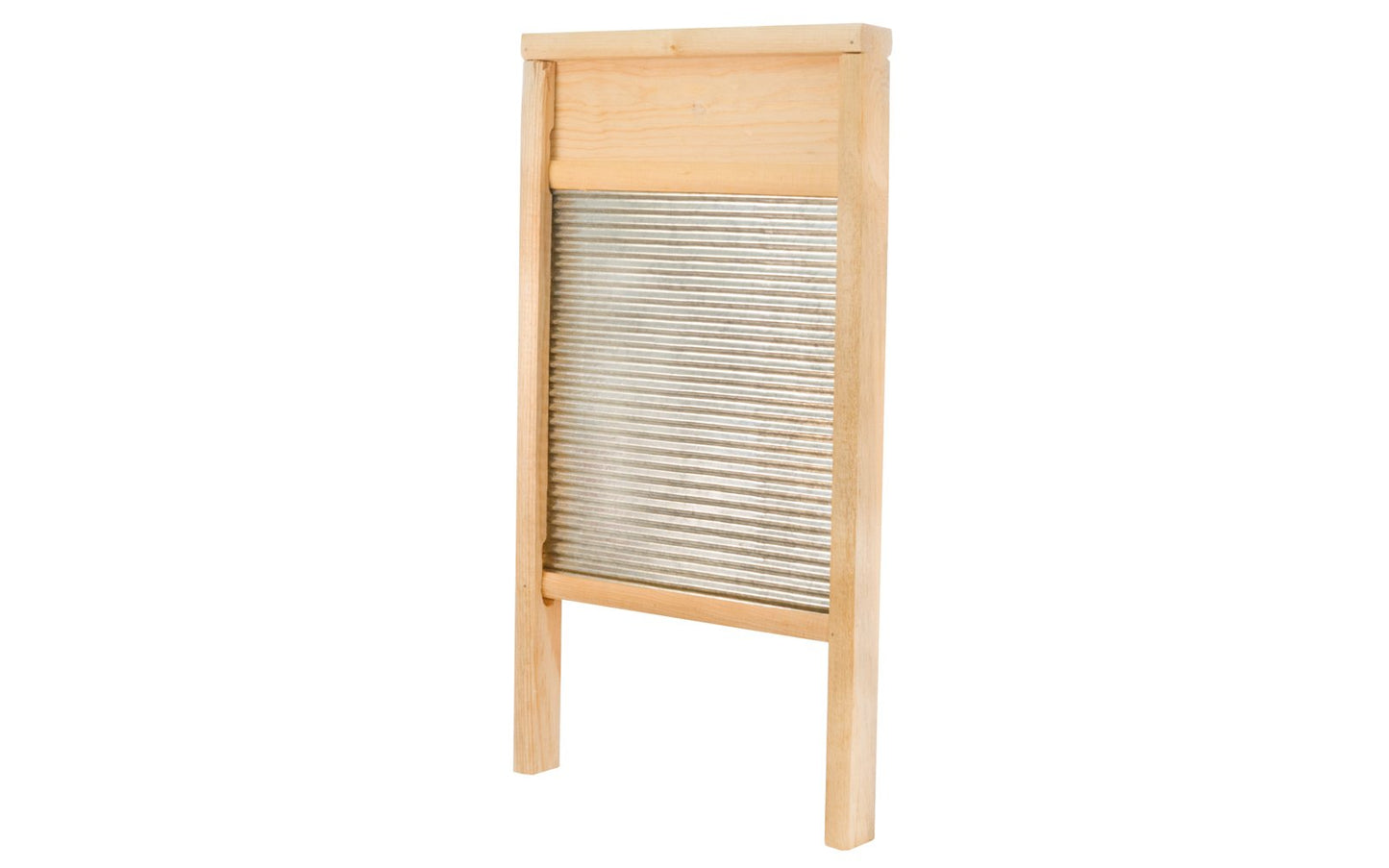Galvanized wash boards in wood frame. Available in large size for washing & scrubbing & a small size suitable for crafts - 15-1/8" x 7-1/2" - 23-1/4" x 12-1/2" - Small Wash Board - Large Wash Board - Galvanized Wash Board - Wooden Frame - Craft Wash Board - Old time wash board - Laundry wash board - hand washing board - Large Size - Washboard