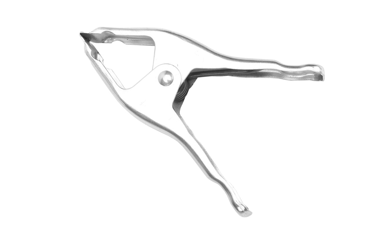 Pony 2" Opening Classic Spring Clamp - Without Pads ~ No. 3202 - Pony Jorgensen Steel Spring Clamp - Steel jaws - zinc plated ~ 044295320207