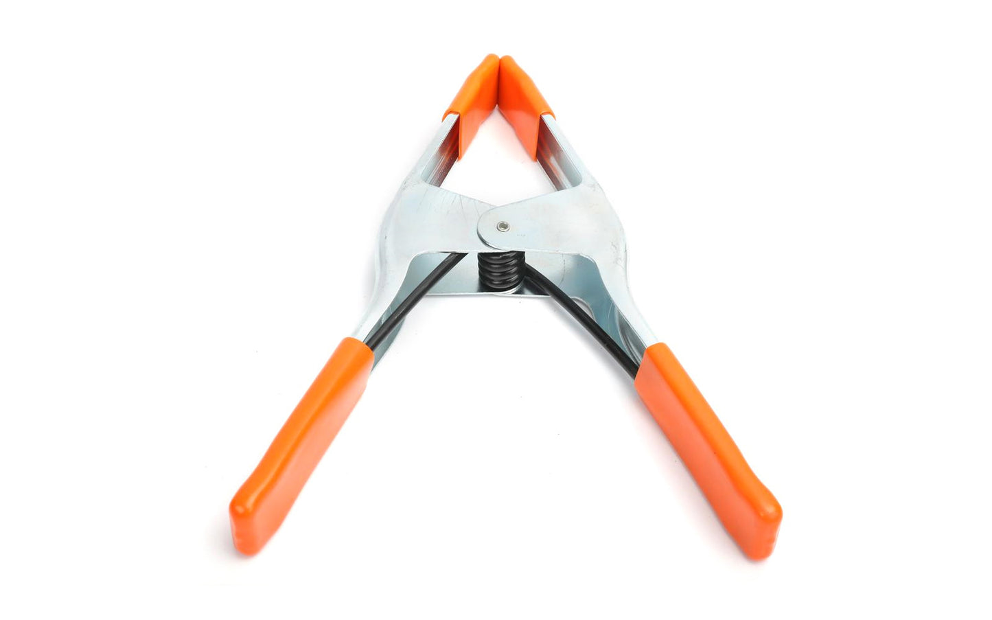 Pony 4" Opening Classic Spring Clamp ~ No. 3204-HT - Pony Jorgensen - With protected poly-vinyl handles & tips - Steel Spring Clamp - protected handles & jaw tips mean you can use them on metal, wood, plastic, fabric - Large Size