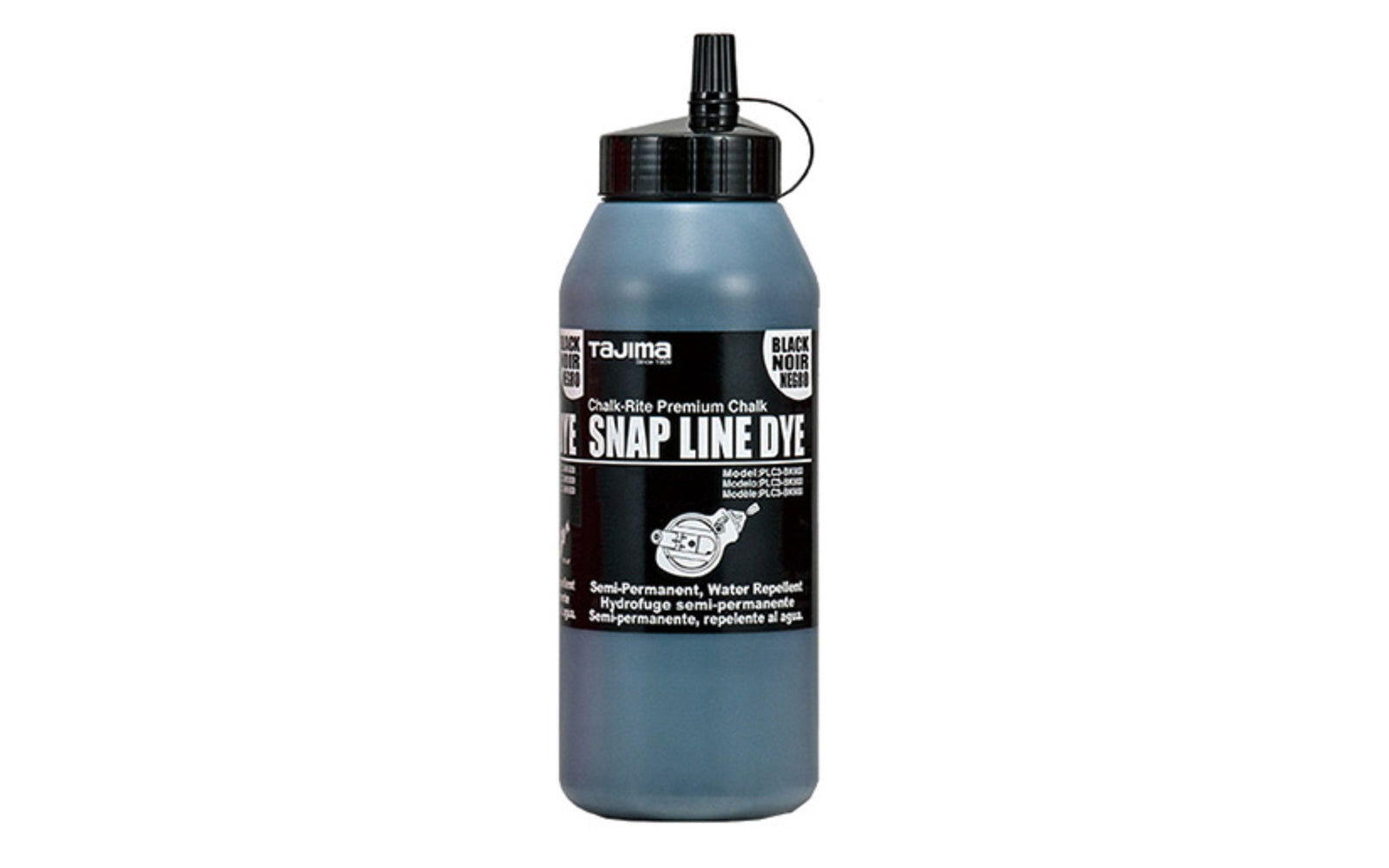 Tajima Snap Line Dye - Ultra Fine Chalk, Black ~ 10.5 oz