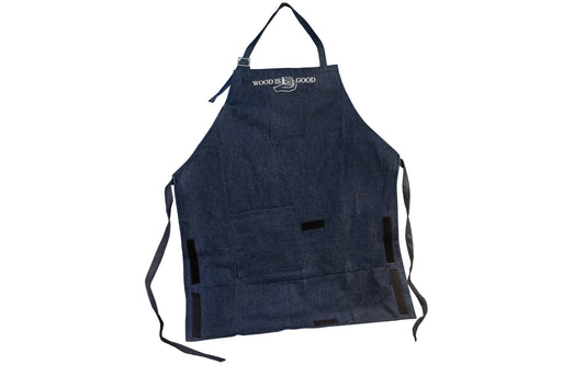 Wood is Good Denim Woodworker's Apron ~ Model WD304 - Made in USA