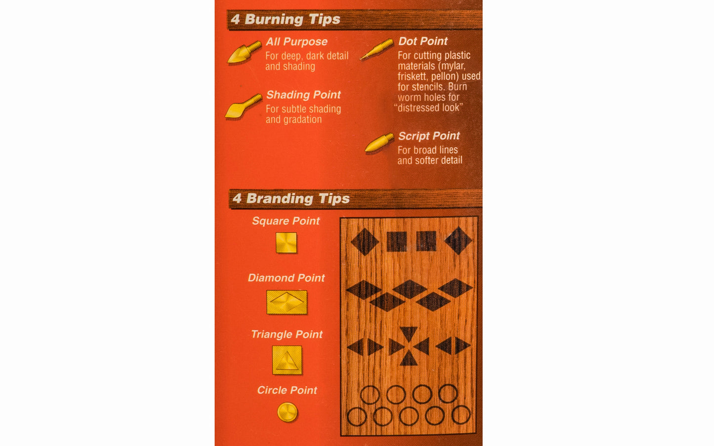 WL Lenk ~ Wall Lenk - Model L101KB ~ Made in USA ~ Woodburning Tool Kit 30 watts ~ With Box ~ woodburning tips All-Purpose Tip, Script Point, Shading Point, Cone Point, Flow Point, Texture Point, & Calligraphy Point - cutting/fusing tips Knife Point & Dot Point - Soldering Point - 10-in-1 Woodburning Kit - Wood Burning - 048491101554 - Pen develops point temperatures up to 1050° F that burns wood faster & darker - Especially good for harder woods like Cherry & Walnut