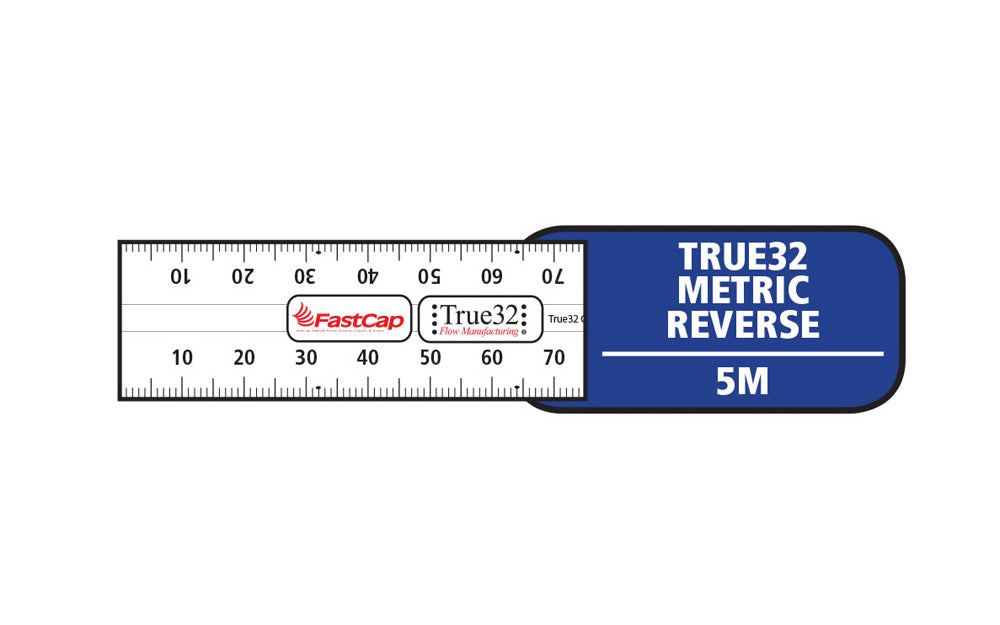 FastCap 5 M ProCarpenter True 32 Metric Tape Measure