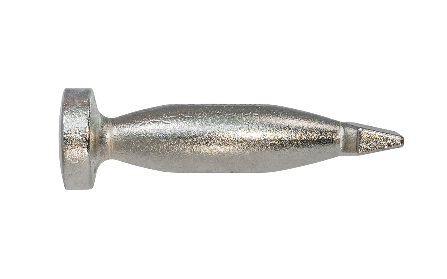 A quality American-made fitter's hammer by C.S. Osborne. Model No. 1999 - Made of malleable iron, this hammer is very sturdy & durable. It's head face is slightly rounded to prevent the marring of leather. Used for pounding seams & smoothing leather. Made in USA. CS Osborne Hammer - Leather working - 11 oz weight - 096685556008