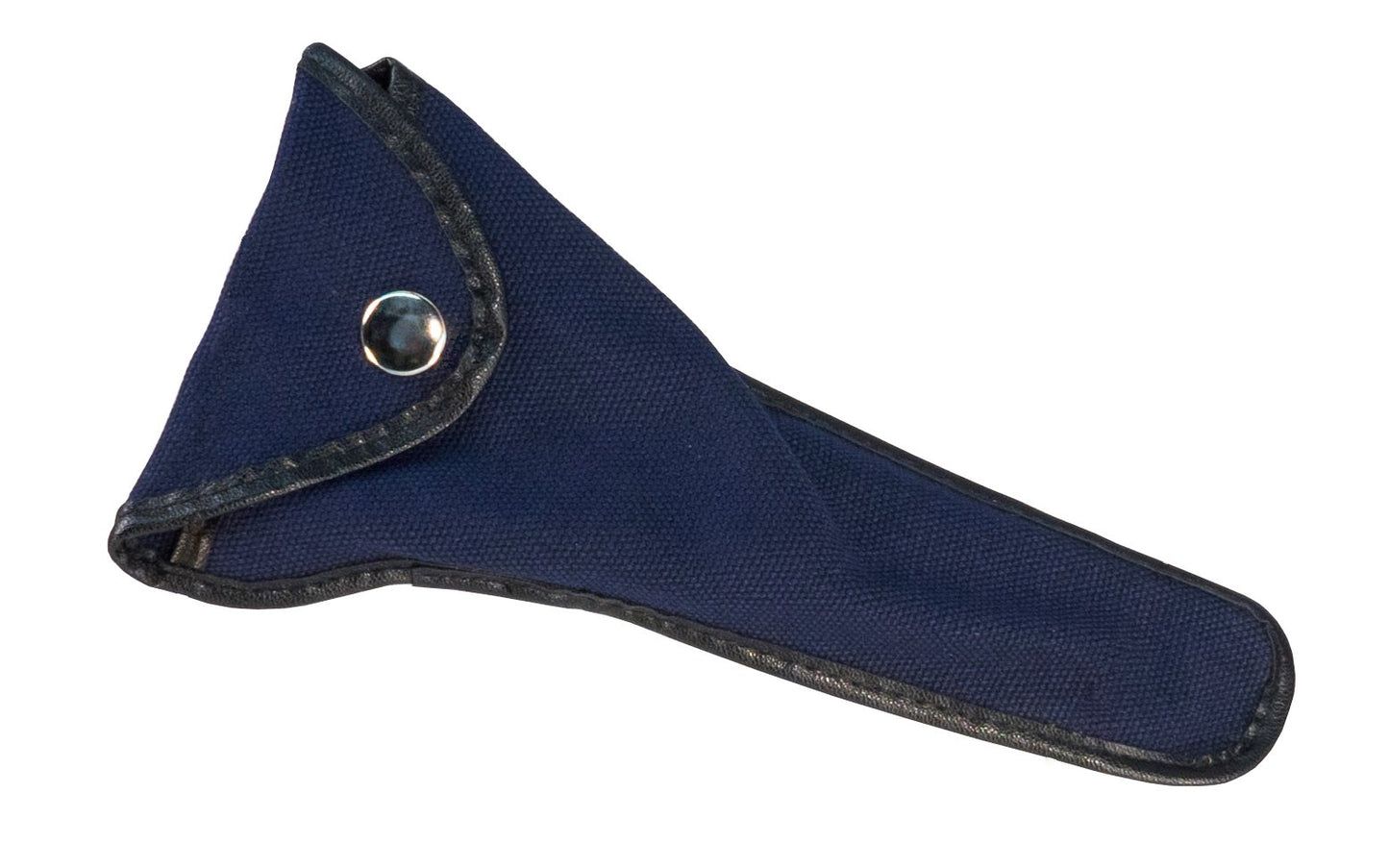 A soft tool case designed for smaller dial caliper, but also suitable for other tools, which can be removed if desired. 7-1/2" overall length. Button snap.