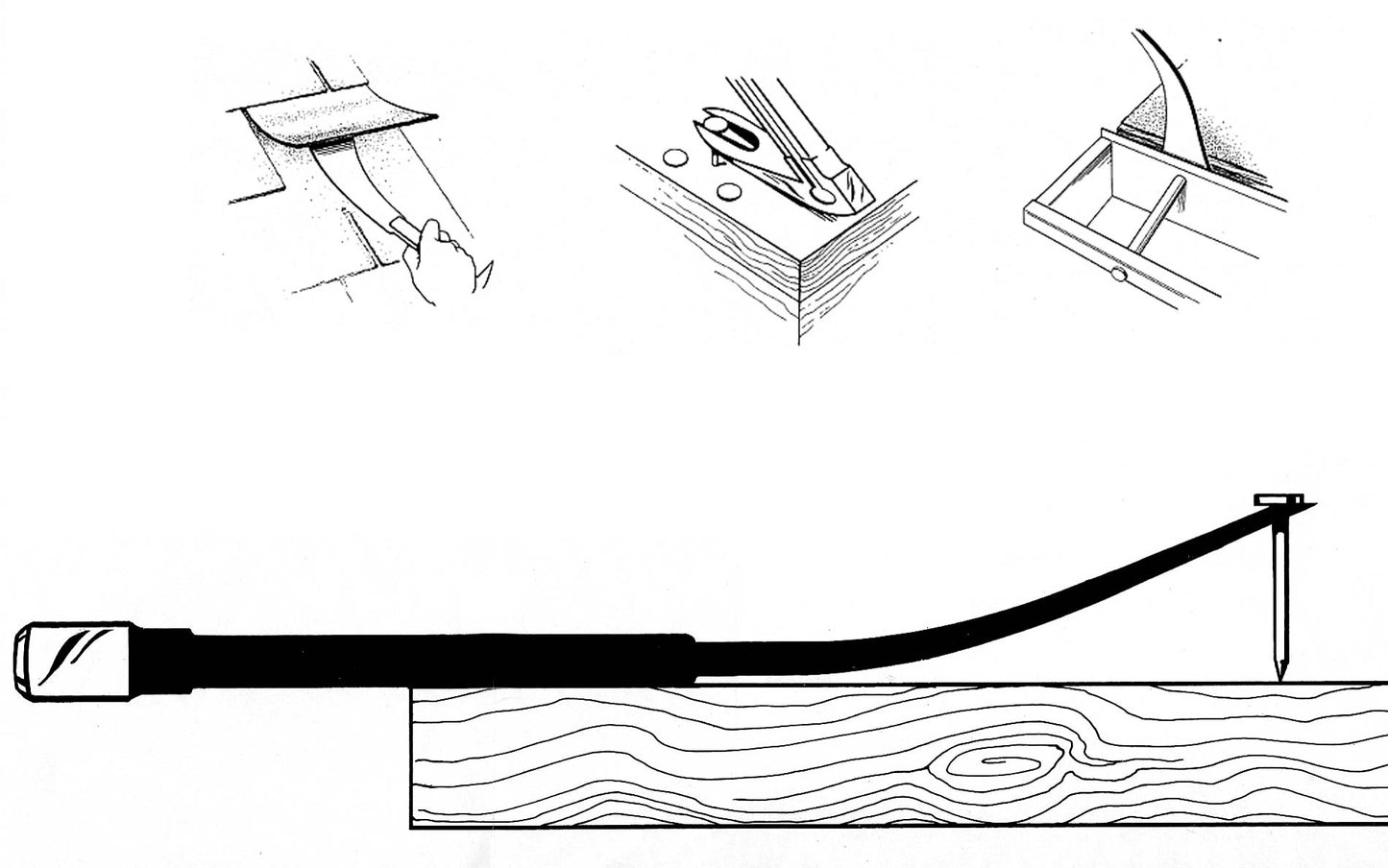 Dogyu Japanese Carpenter's Pry Bar ~ Extra Wide