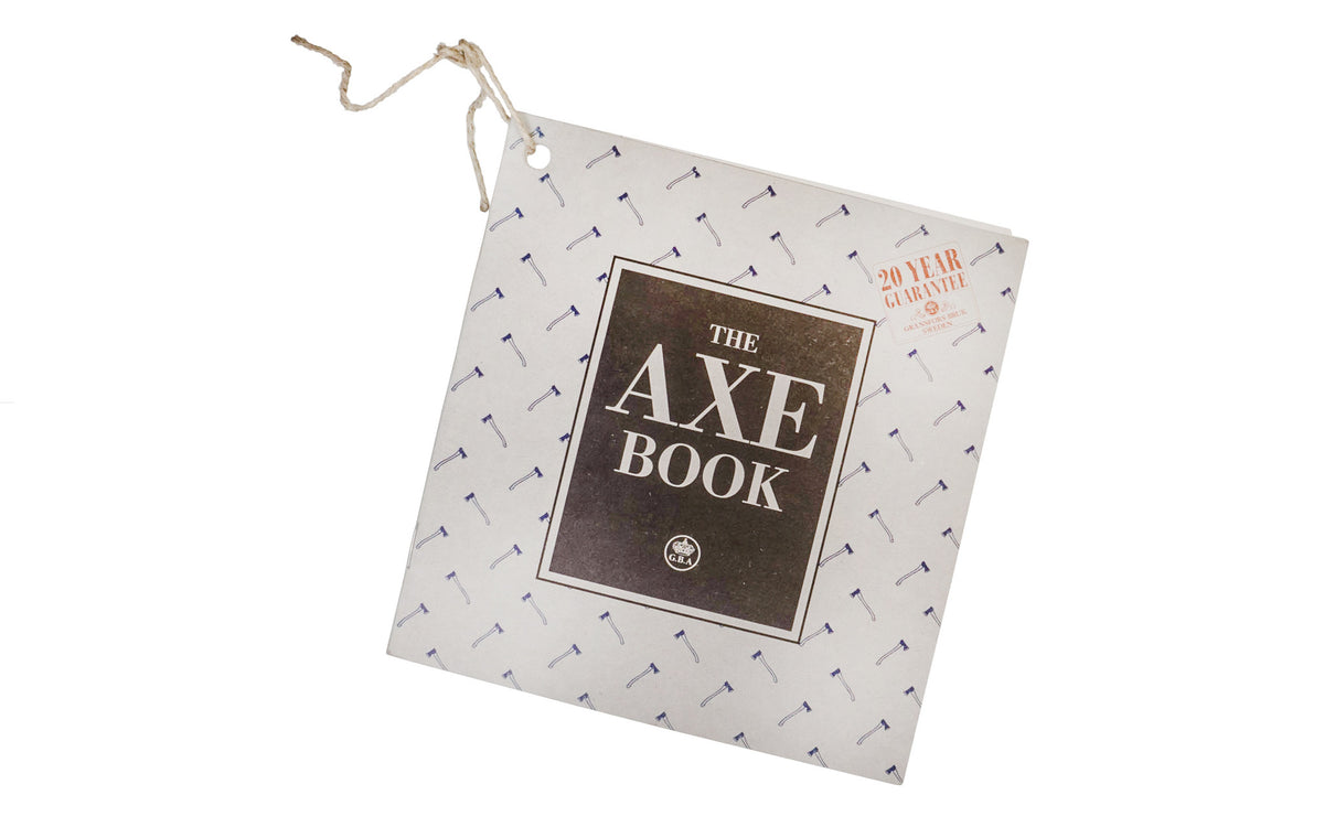 Special Axe Book ~ Gransfors Bruk of Sweden