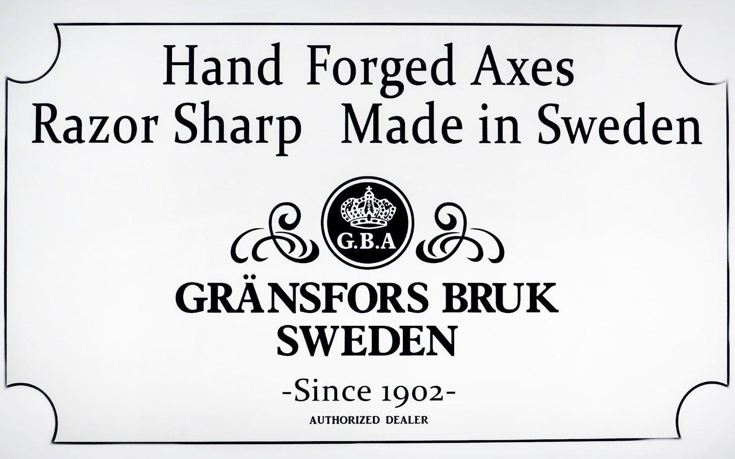 Gränsfors Bruk Leather Sheath for Broad Axes