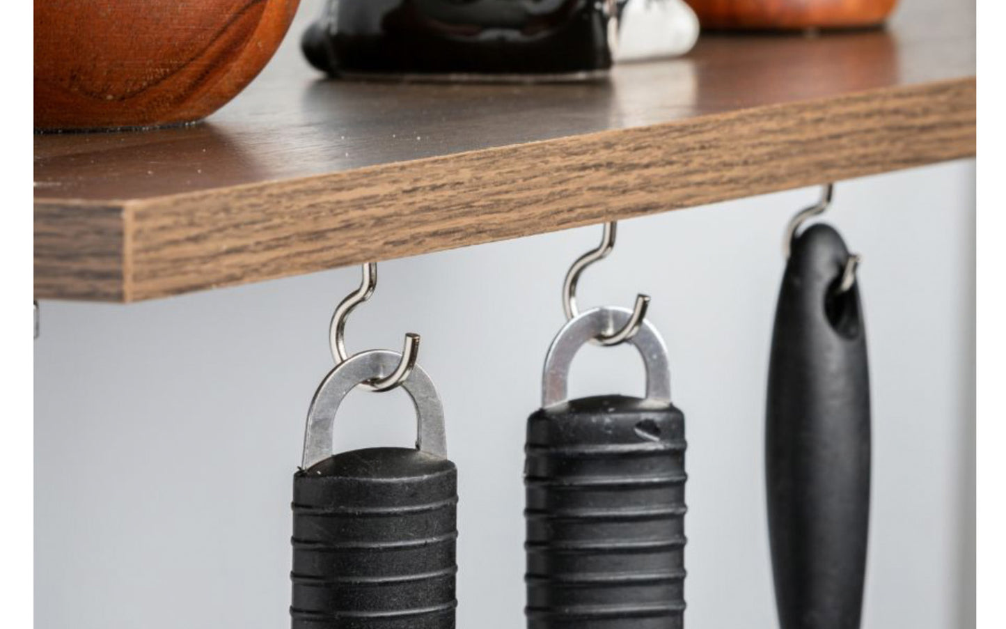 1" Nickel Finish Cup Hooks - 30 Pack