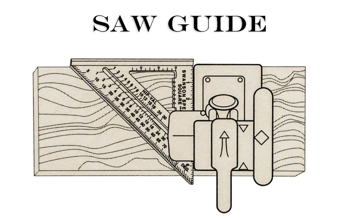The Swanson 8" Speedlite Gray Speed Square is formed from lightweight, high-impact structural composite, & in a gray color. Good for use with siding & other delicate materials, since it won’t mar soft finishes. Made in USA. Model T0112. 038987001123
