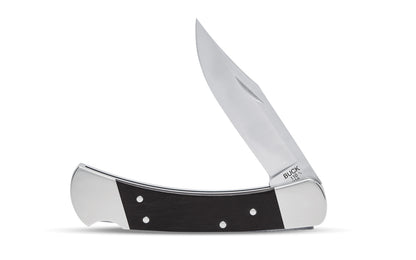 The Buck Knives 110 'Slim Elite' Folding Hunter Knife. Premium BOS heat-treated MagnaCut steel. Model 0110BRS20-B.  Made in USA.