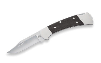 Buck Knives 112 'Slim Elite' Folding Ranger Knife. Premium BOS heat-treated MagnaCut steel. 3" blade length. Model 0112BRS20-B. Made in USA.