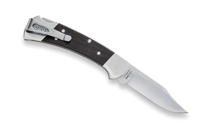 Buck Knives 112 'Slim Elite' Folding Ranger Knife. Premium BOS heat-treated MagnaCut steel. 3" blade length. Model 0112BRS20-B. Made in USA.