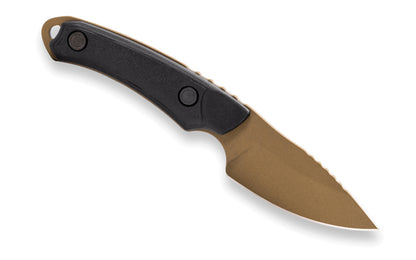 Buck Knives 662 Alpha Scout Knife. Blade is made of 420HC Stainless Steel - Burnt Bronze finish. Model 0662BKS1-B. Made in USA.
