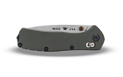 Buck Knives 791 Range Elite Knife - Green. Model 0791GRS-B. 033753169267. Made in USA.