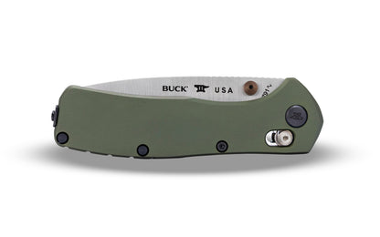 Buck Knives 791 Range Elite Knife - Green. Model 0791GRS-B. 033753169267. Made in USA.