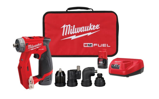 Milwaukee M12 Fuel Brushless 3/8" Cordless Drill/Driver Kit ~ Milwaukee 2505-22 ~ 045242541232