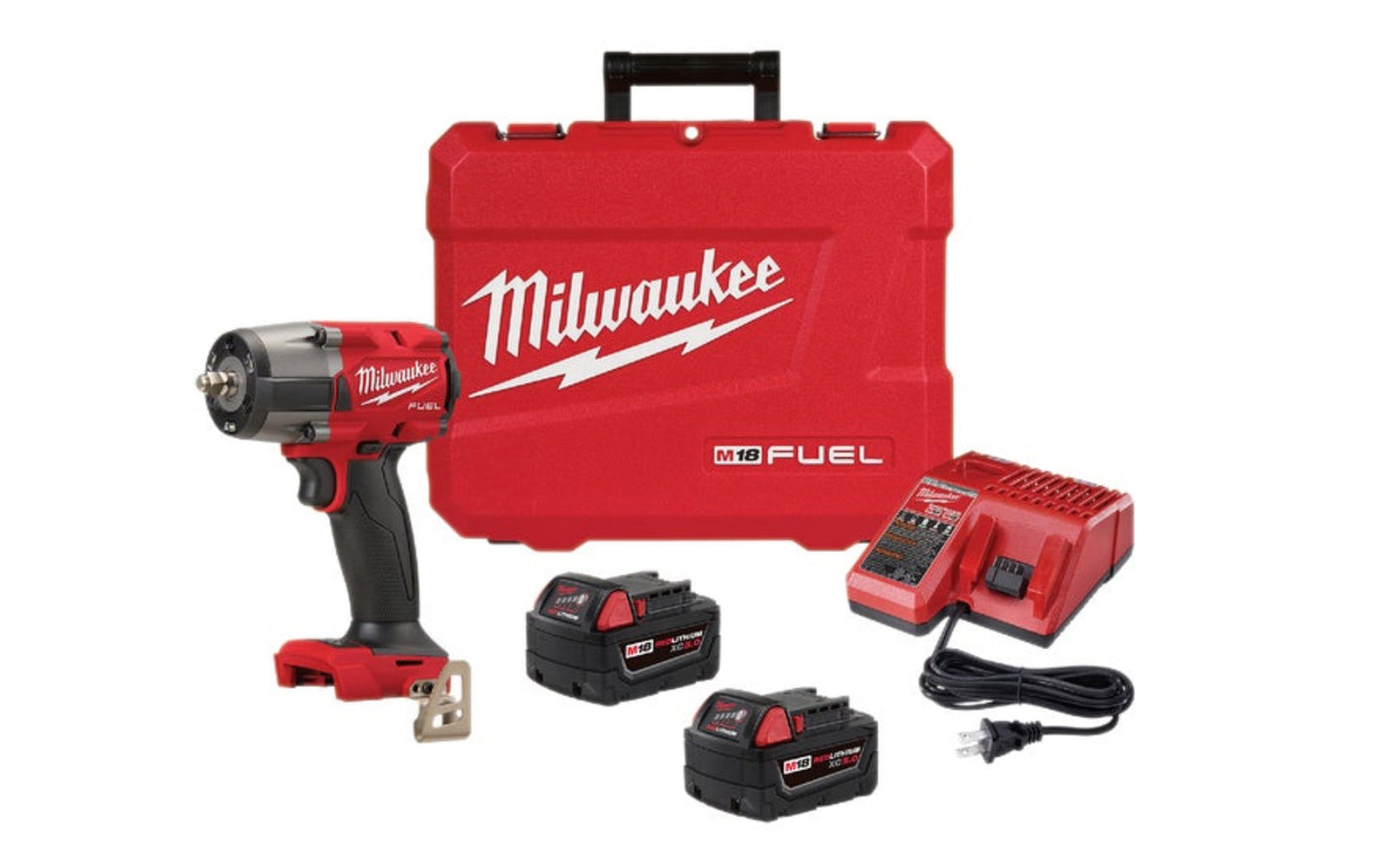 Milwaukee Brushless 3/8" Mid-Torque Cordless Impact Wrench Kit