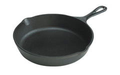 Lodge Cast Iron 6-1/2" Skillet - L3SK3. Made in USA · Genuine Cast Iron pan  ~ 6-1/2" diameter ~ Use on all cooking surfaces, grills, campfires, & oven safe. Seasoned & ready to use. Lodge Model L3SK3. American made cast iron pan.