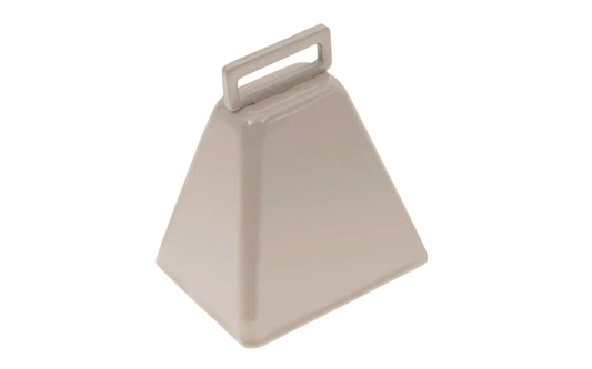 2-13/16" Size Cow Bell. Produces a dull tone that can be heard from far distances. Steel welded construction. Ideal for livestock control & use at sporting events. Powder-coated. SpeeCo Model No. SPOS90071000.