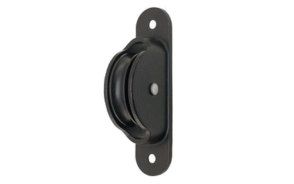 High quality sash pulley designed for sash or hung windows. Formed of solid brass material. Regular size. 1-3/4" wheel diameter. Oil Rubbed Bronze Finish.
