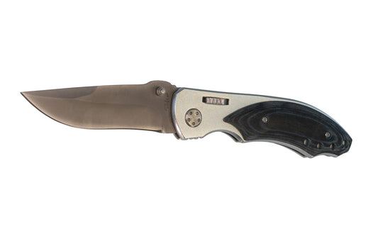 Tekut "Gent-A" Folding Pocket Knife with Nylon Case. Model GENT-A (LK5029A)-GT.