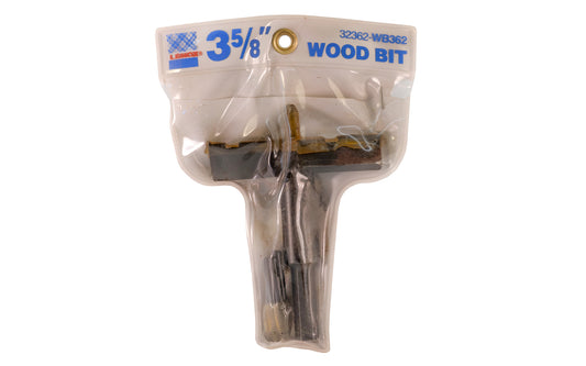 Lenox 3-5/8" Wood Bit. These wood bits have a high speed steel cutting edge for superior durability. Made by Lenox. Made in USA. Model 32362-WB362