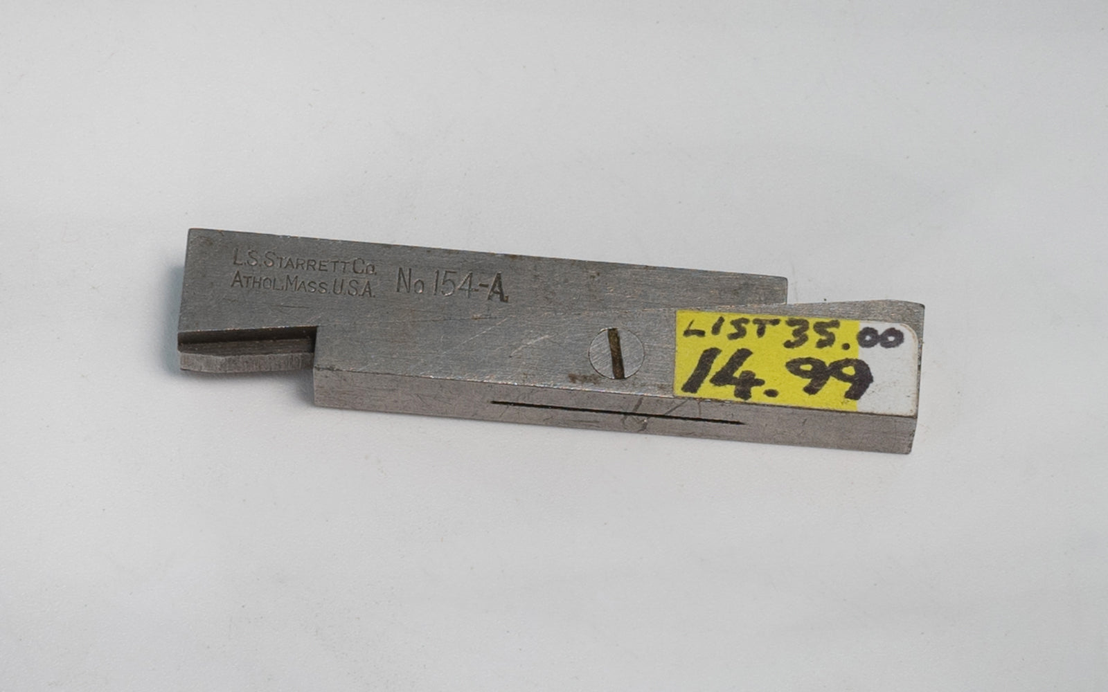 Starrett Adjustable Parallel No 154-A - USED. Working range is 3/8" to 1/2".  Made in USA.