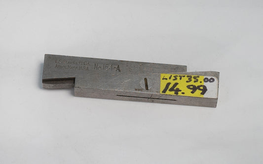 Starrett Adjustable Parallel No 154-A - USED. Working range is 3/8" to 1/2".  Made in USA.