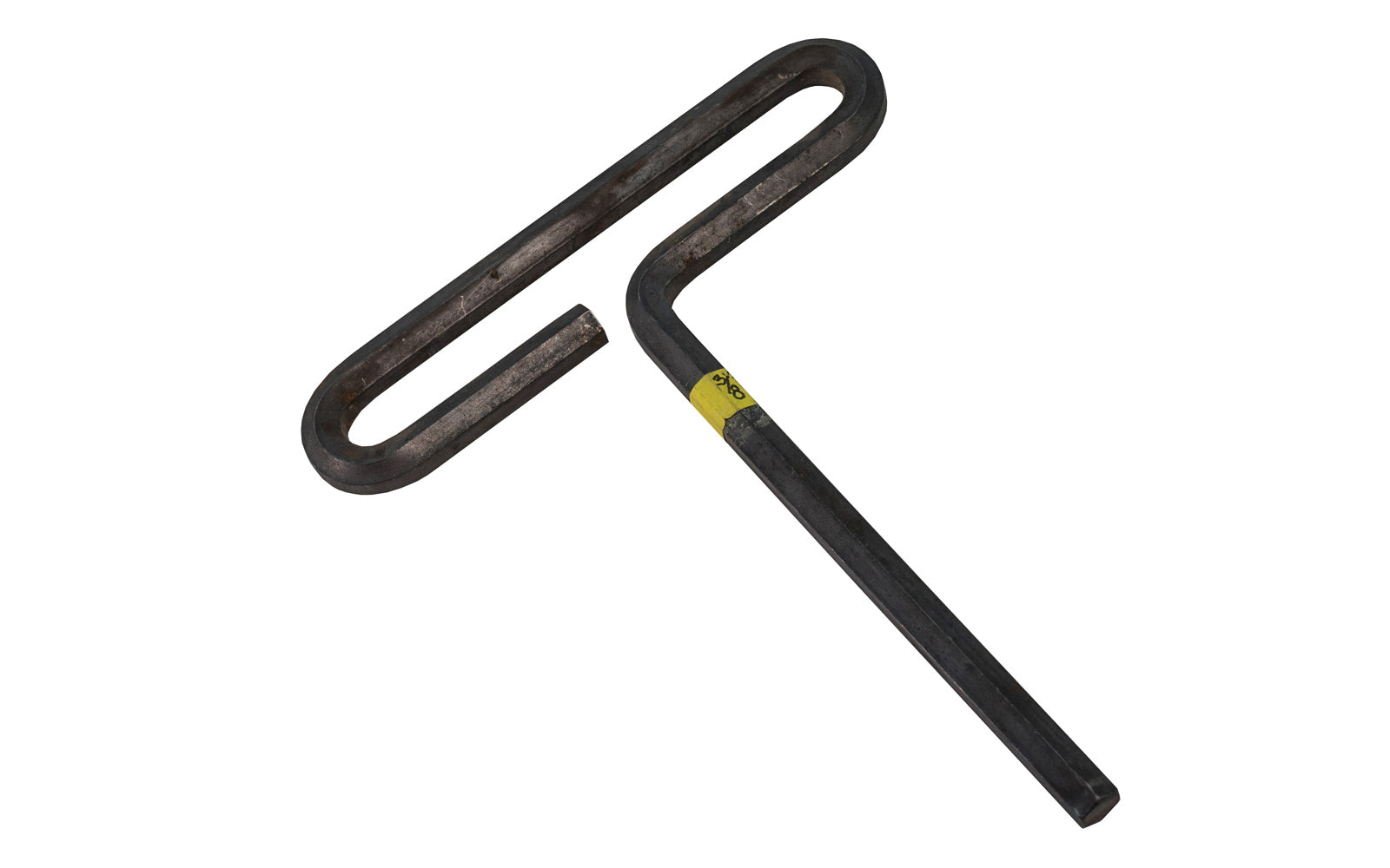 3/8" Hex T-Key Handle. 6" length shaft. Unused old stock - Tiny amounts of rust on tool.