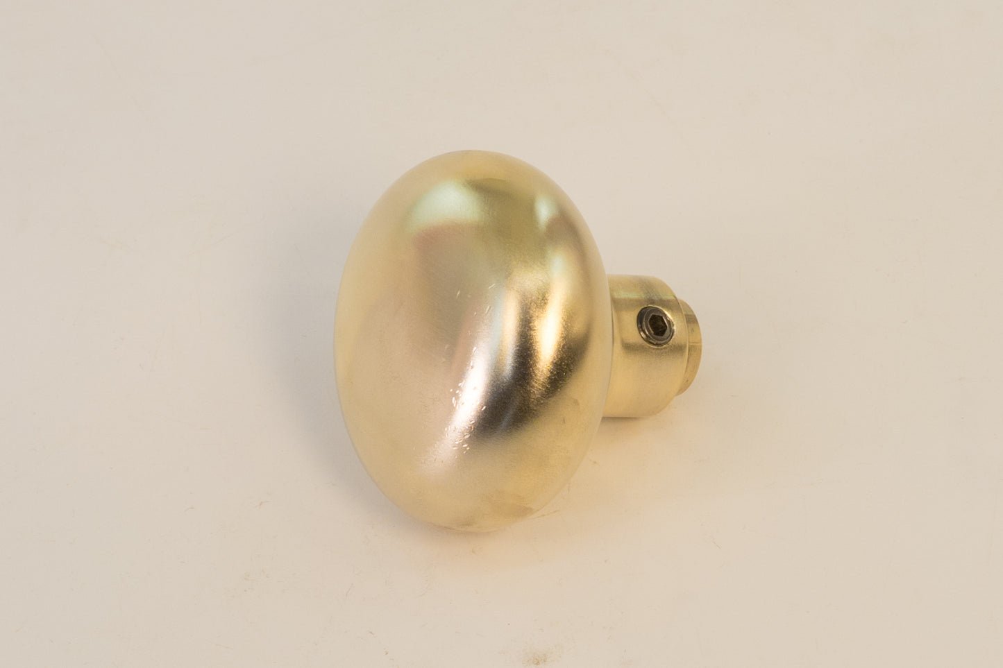 Brushed Brass Solid Brass Core Doorknob - USED