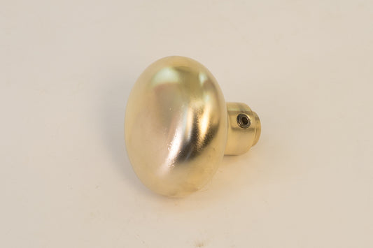 Brushed Brass Solid Brass Core Doorknob - USED