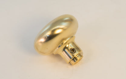 Brushed Brass Solid Brass Core Doorknob - USED