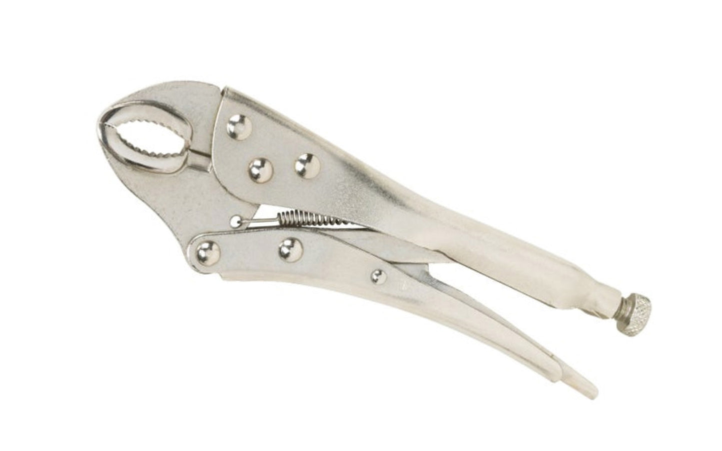 Do It 7" Locking Round Nose Pliers. Ideal for tightening, clamping, twisting & turning. Turn screw to adjust pressure & fit work. Stays adjusted for repetitive use. Drop-forged steel jaw. Classic trigger release designed to provide maximum locking force. Locking nose plier. Made by Do It Best.