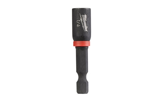 Milwaukee 1/4" Magnetic Nut Driver - 1-7/8" Long. Shockwave Bit. Made by Milwaukee Tool. Model 49-66-4502.