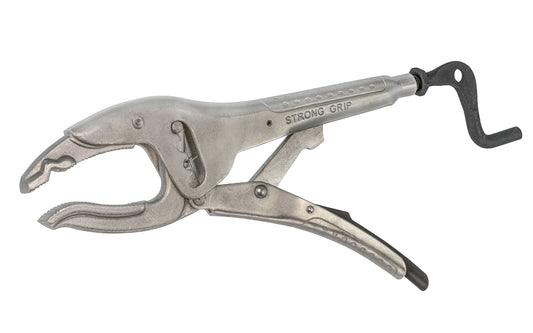 "Strong Grip" 10" Big Mouth Pliers. Vise grip style plier made by StrongHand Tools. Model PAJ100.