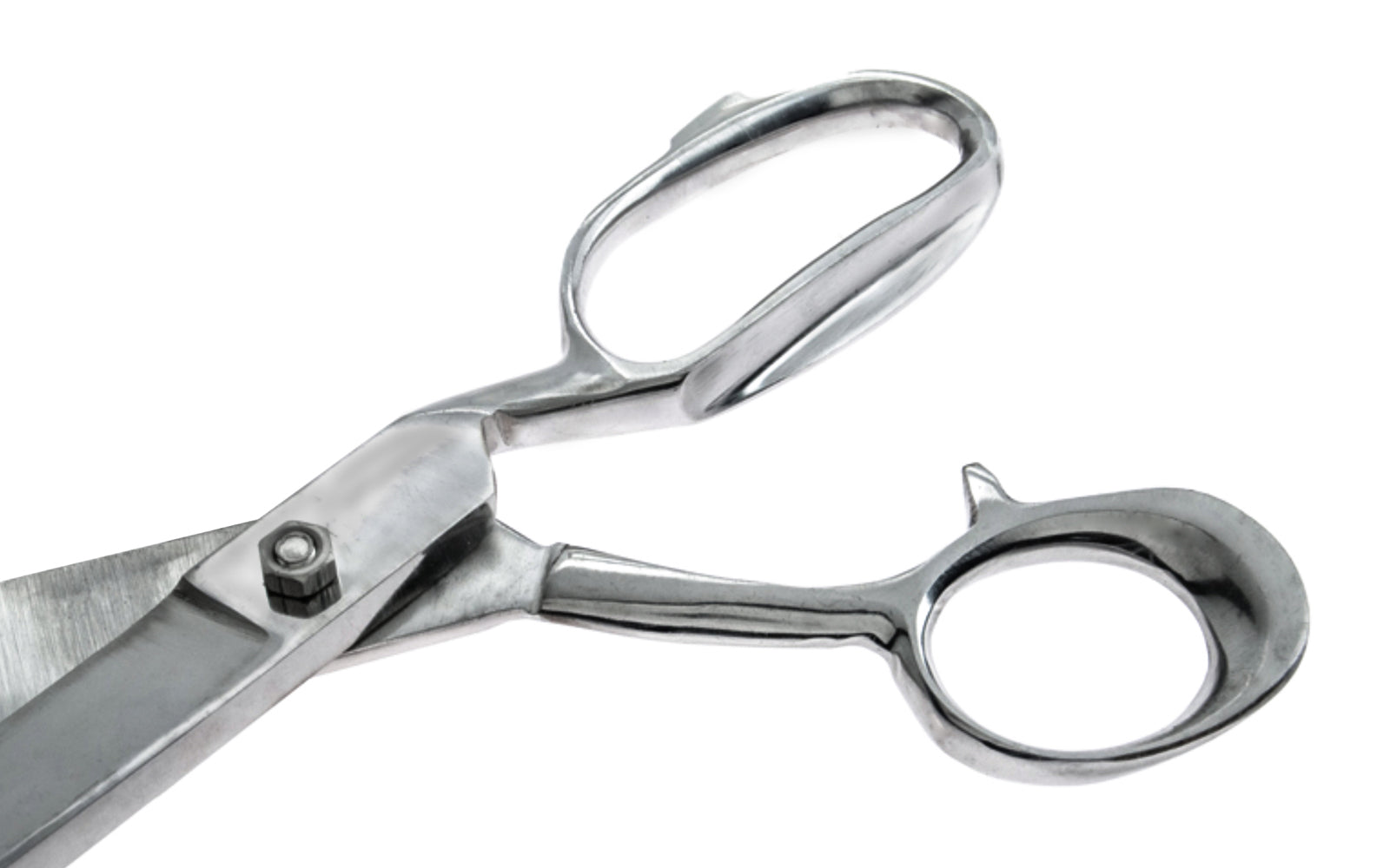 12" Stainless Steel Heavy Duty Scissors. Chrome finish. Made by SE.