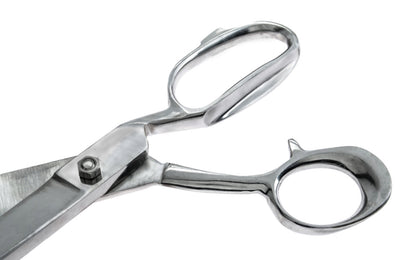 12" Stainless Steel Heavy Duty Scissors. Chrome finish. Made by SE.