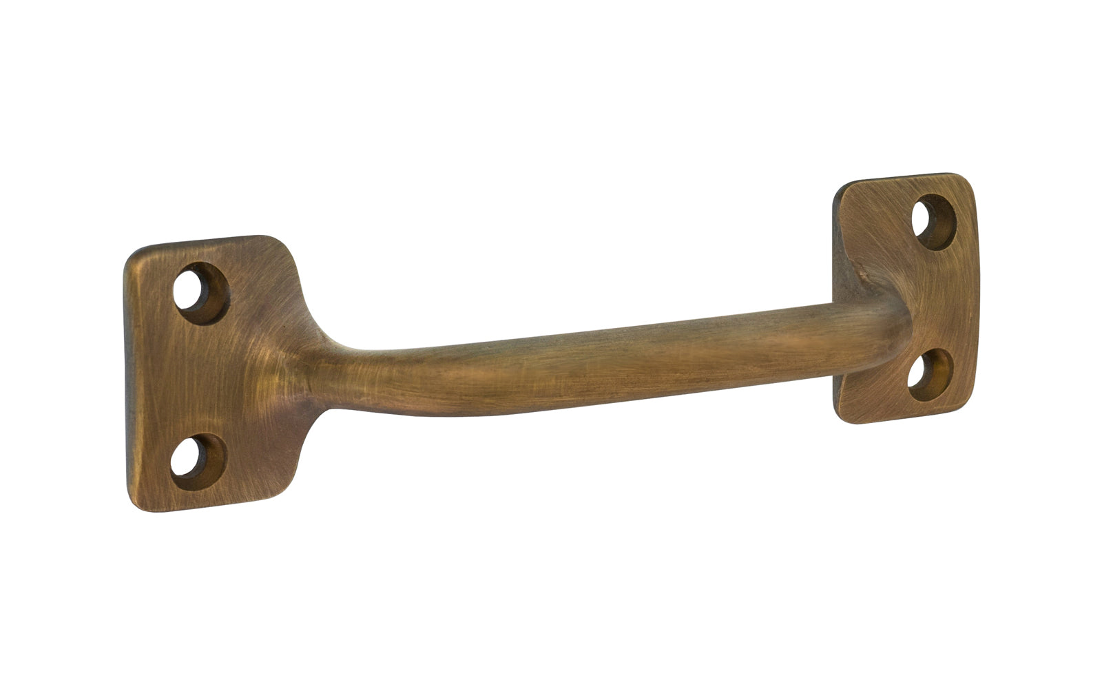 Vintage-style Hardware · Classic Solid Brass Handle Pull ~ 3-1/2" On Centers. Versatile handle is great for sash windows, cabinets, drawers, file cabinets. Arts & Crafts handle pull. Antique Brass Finish.