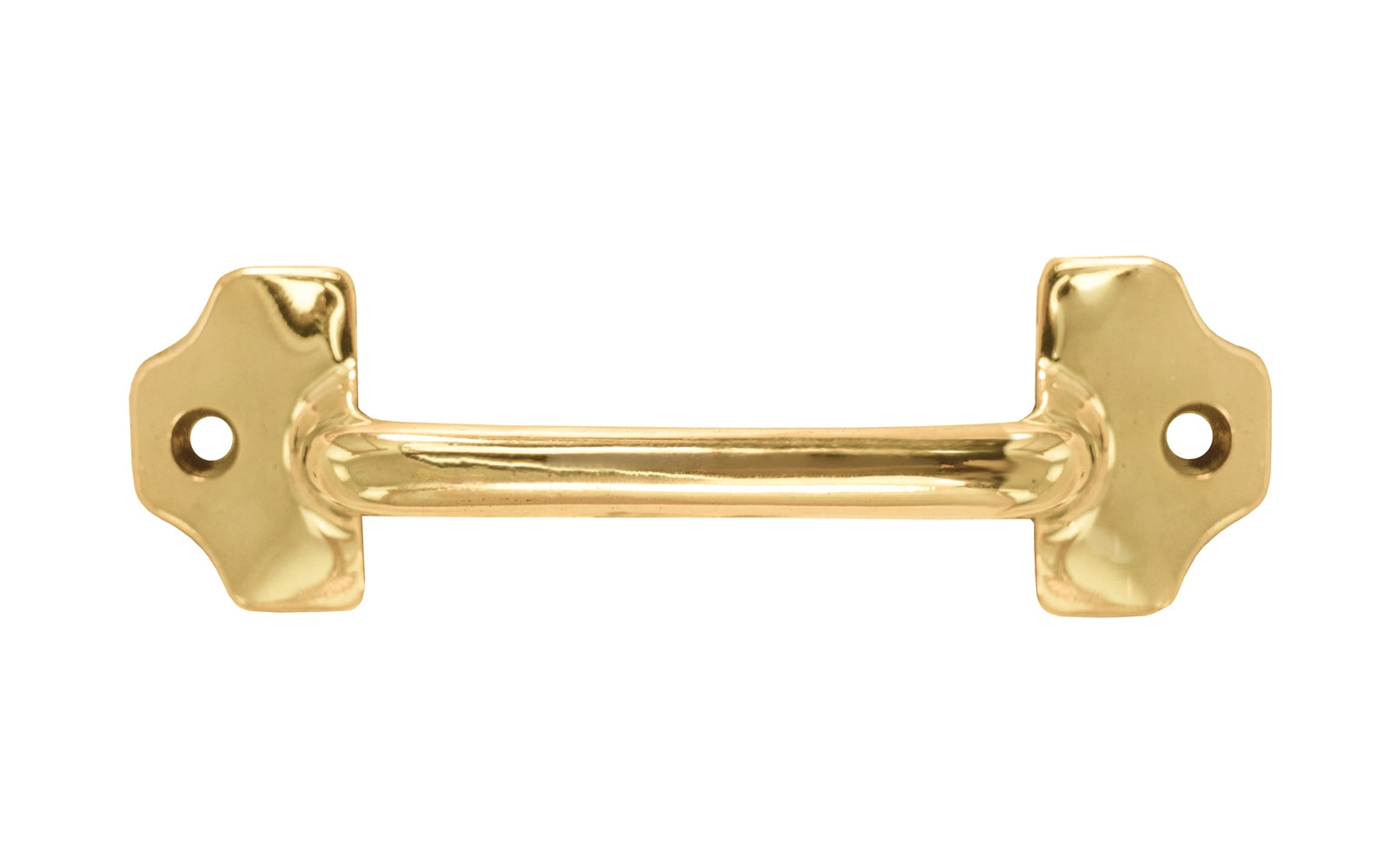 Vintage-style Hardware · Classic Solid Brass Handle Pull ~ 3-3/4