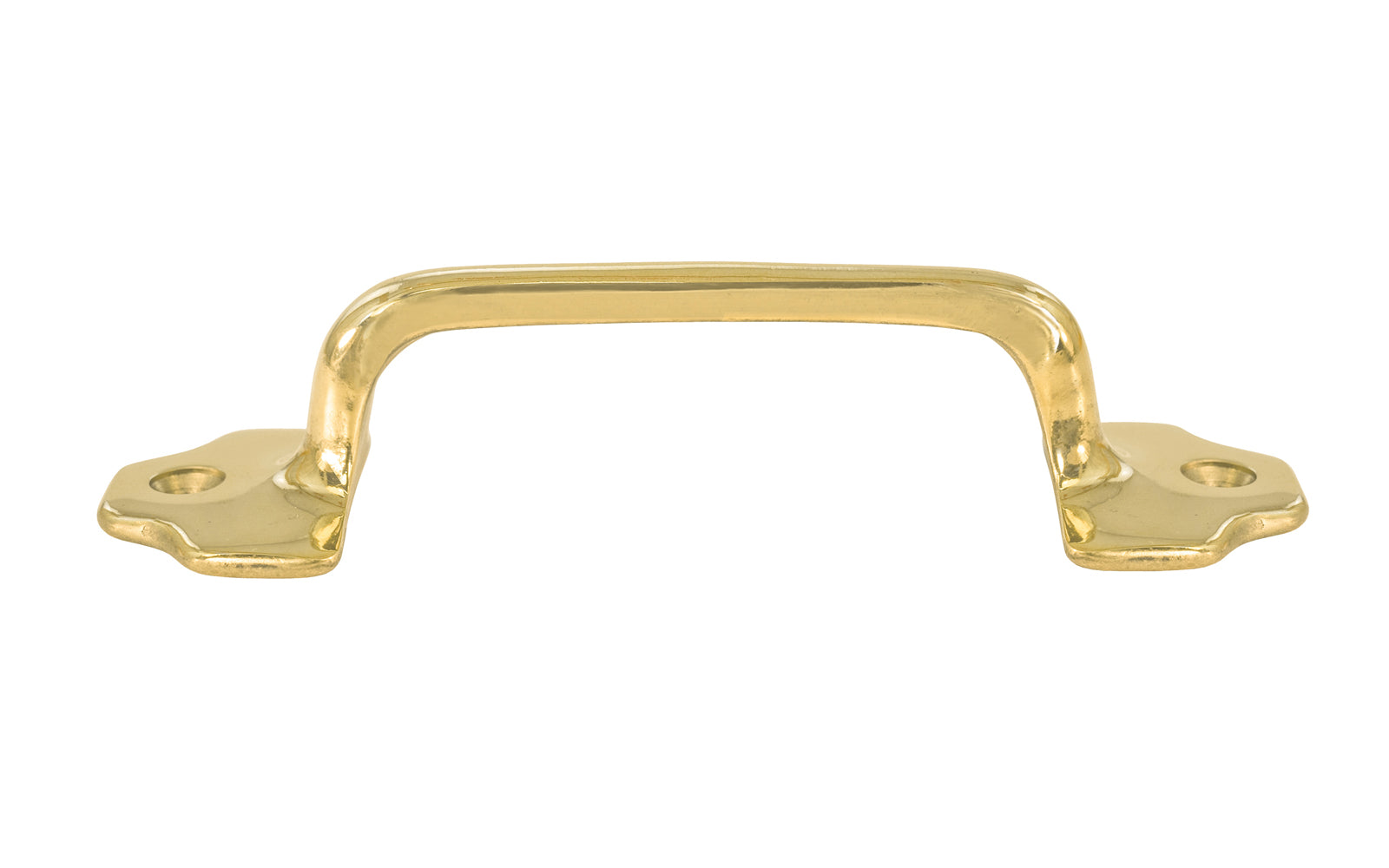 Vintage-style Hardware · Classic Solid Brass Handle Pull ~ 3-3/4
