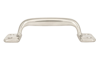 Vintage-style Hardware · Classic Solid Brass Handle Pull ~ 4-3/8" On Centers. Versatile handle is great for sash windows, cabinets, drawers, file cabinets. Arts & Crafts handle pull. Polished Nickel Finish.