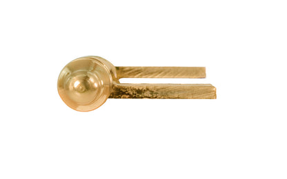 A high quality extruded & milled heavy gauge swaged Solid Brass "Flag" Hinges with Steeple Tips for cabinets, armoires, hutches, wardrobes, clock cases & cabinets with large doors. Thick 3/32" leaf thickness for longstanding durability. Lacquered brass finish.
