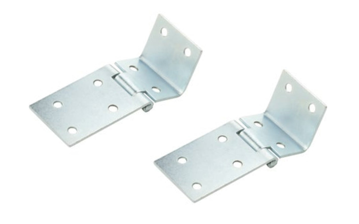 1-1/2" x 3/4" Zinc-Plated Chest Hinges - 2 Pack